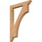 Ekena Millwork Westlake Traditional Smooth Bracket, Western Red Cedar, 3 1/2"W x 30"D x 42"H BKT04X30X42WTL01SWR - alternate 1